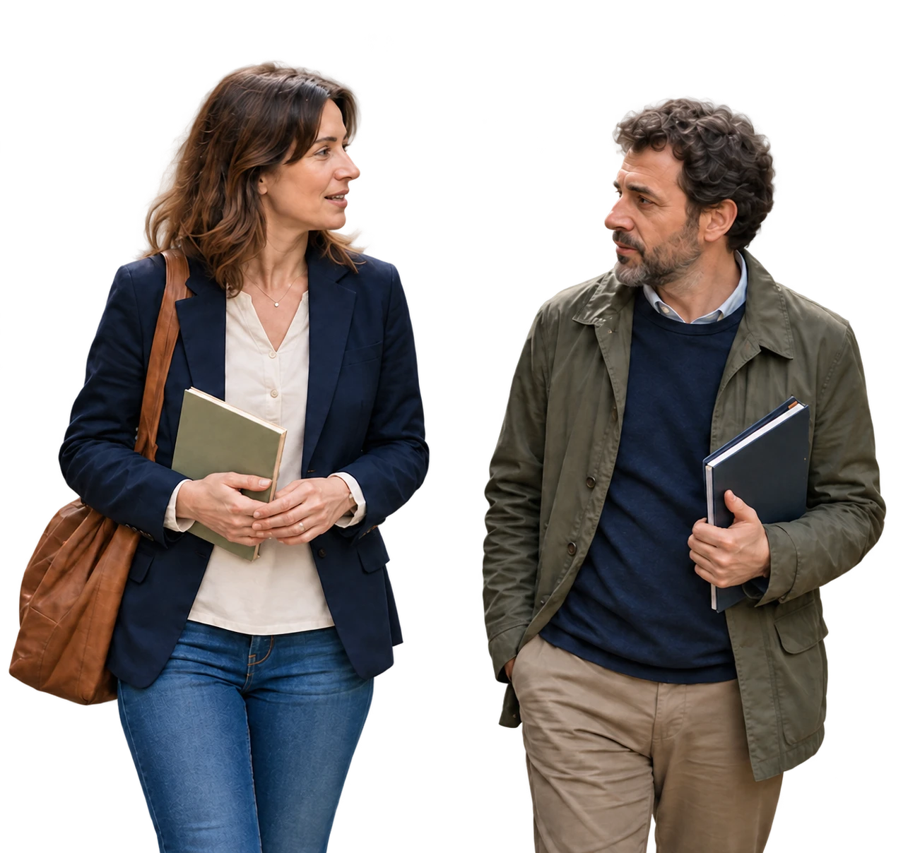 Due professionisti che si confrontano